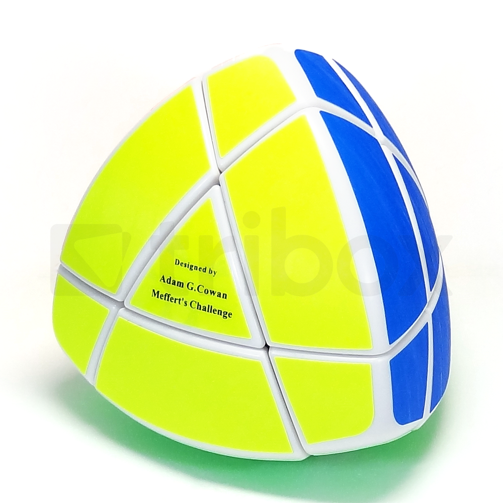 Meffert's Jing's Pyraminx Stickered (White)