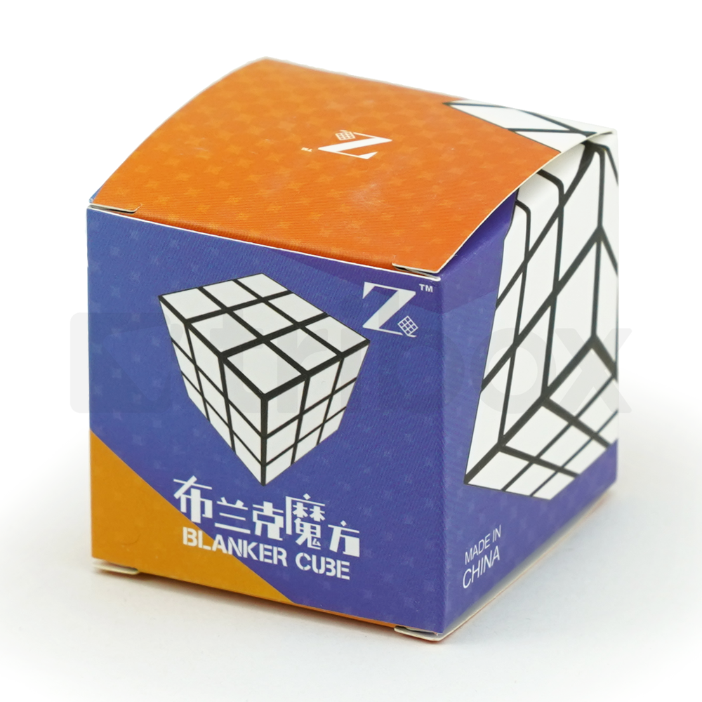 ZEPUZZLES Blanker Cube Stickered