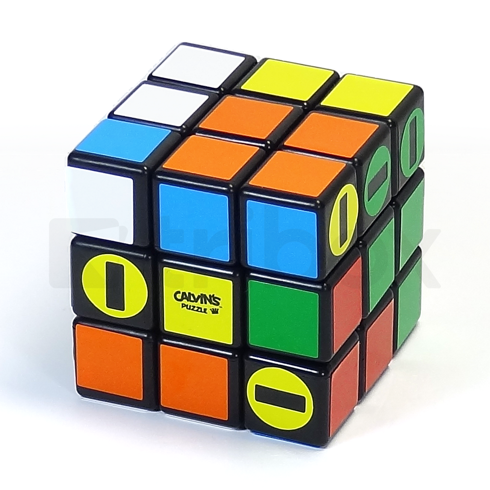 Calvin's Cross-Road Bandaged Cube Stickered (Black)