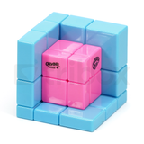 Calvin's Gray Mirror Illusion Inside (Pink/Blue)
