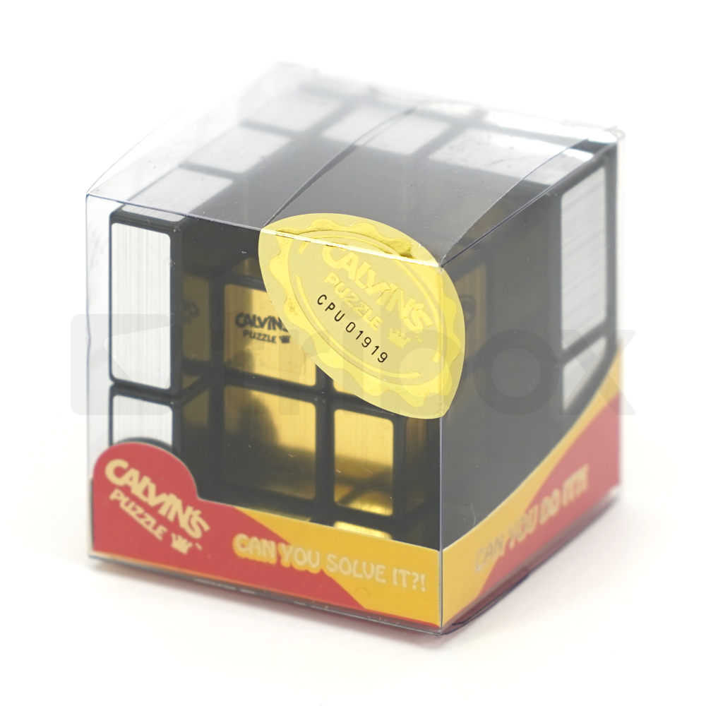 Calvin's Gray Mirror Illusion Inside Stickered