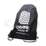 Calvin's Puzzle Nylon Backpack (Black)