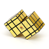 CubeTwist Double Mirror Cube Stickered (Gold)