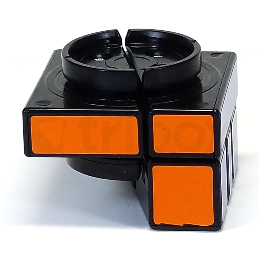 CubeTwist Square-1 Stickered (Black)