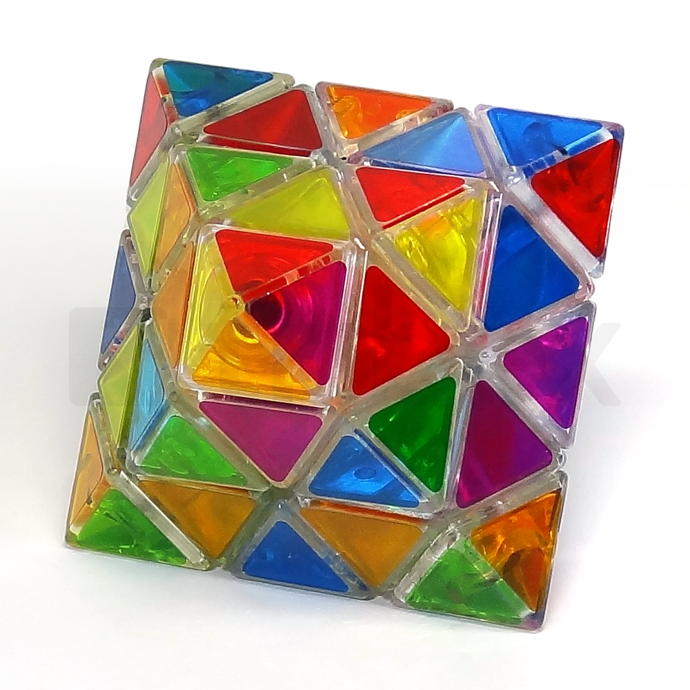 DaYan Corner Turn Octahedron Stickered (Transparent)