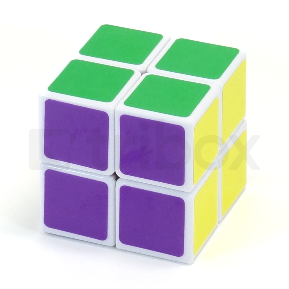 LanLan 2x2x2 Cube Stickered (White)