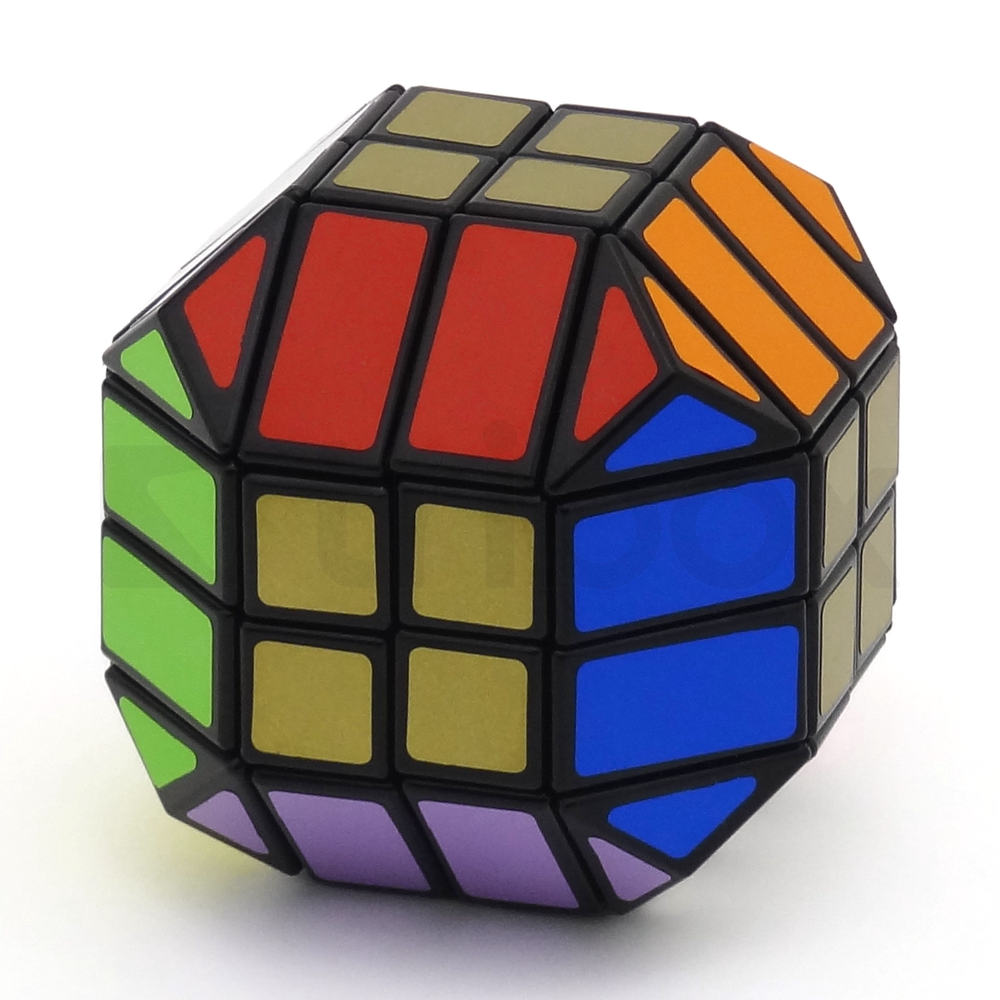 LanLan 4x4x4 Mask Cube Stickered (Black)