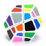 LanLan Skewb Rhombic Dodecahedron Stickered (White)