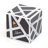 Meffert's Ghost Cube White (Black Stickered)