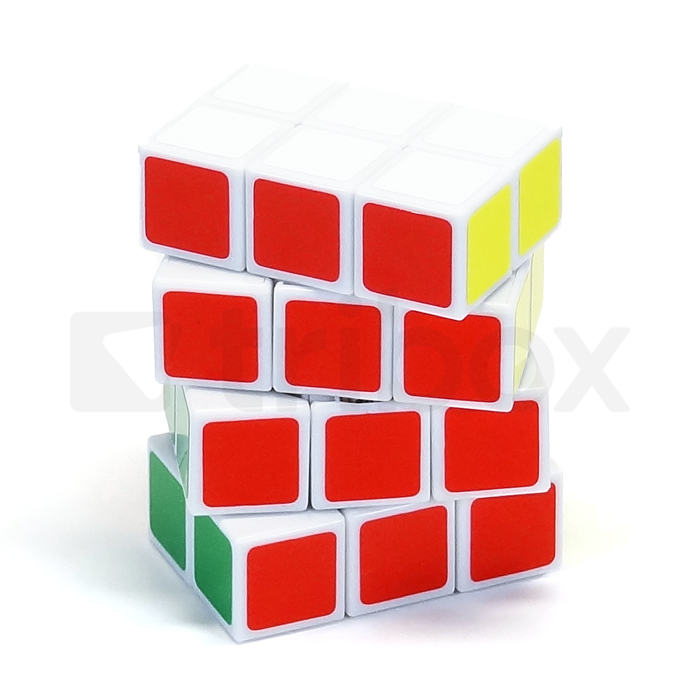 mf8 2x3x4 Cube Stickered (White)