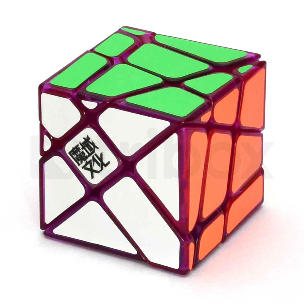 MoYu Crazy YiLeng Stickered (Transparent Purple)