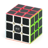 QiYi Warrior 3x3x3 W Stickered (CARBON)