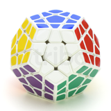 ShengShou Megaminx Aurora Stickered (White)