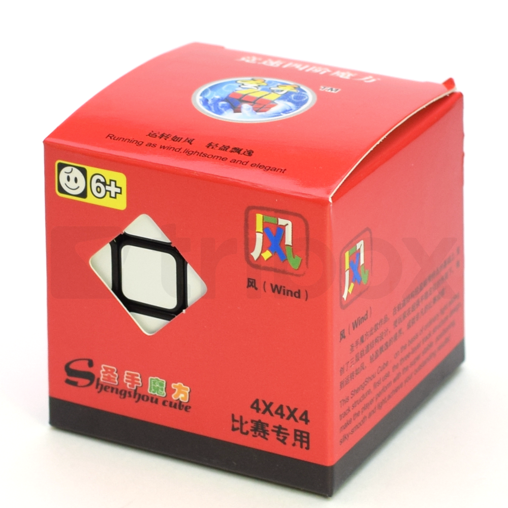 ShengShou Wind 4x4x4 Stickered