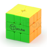 YJ MGC Square-1 Picube Edition Full-Magnetic Maglev (White/Yellow)
