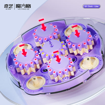 QiYi Magnetic Clock 2024 (Pink)
