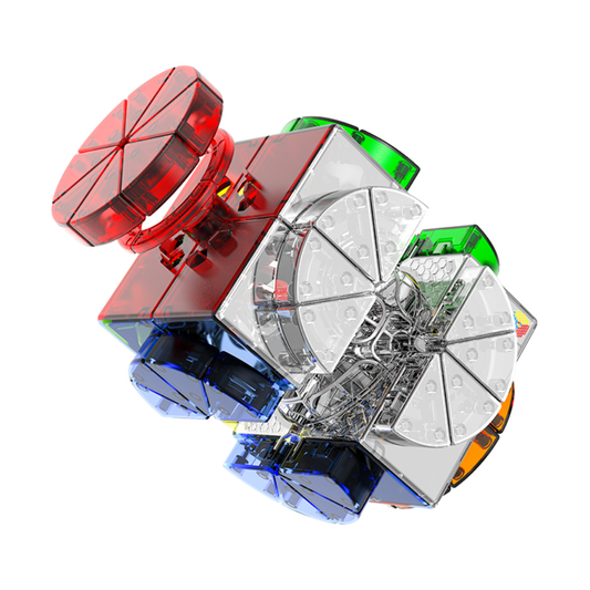 DianSheng Galaxy 2x2x2 Magic Wheel 8EQ M (Transparent)