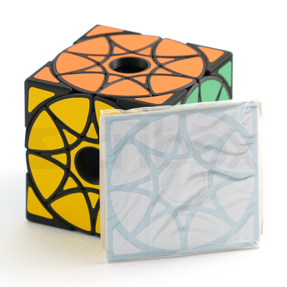 FangShi LimCube Void Star Wheel Cube Stickered