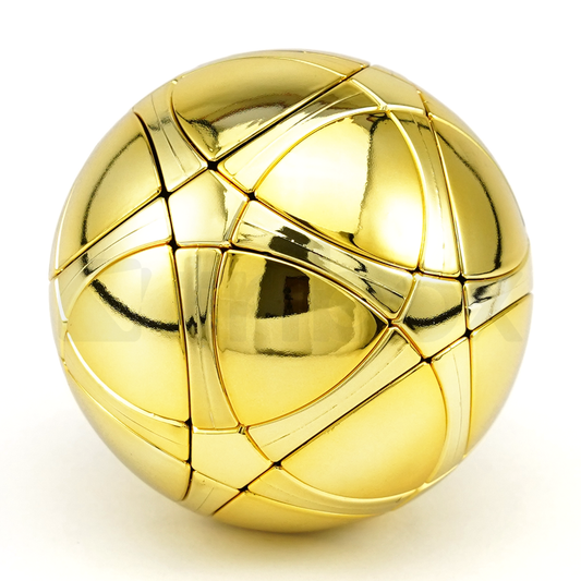 Calvin's Traiphum Megaminx Ball 6-Color (Metallic Gold) [Sticker DIY]