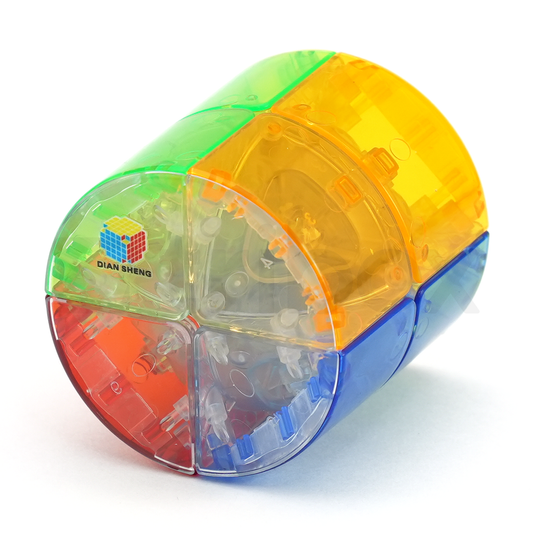 DianSheng Galaxy Barrel 2x2x2 (Transparent)