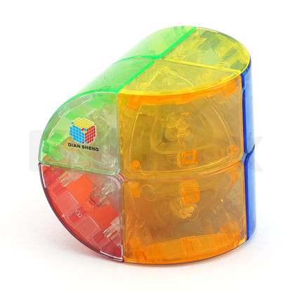 DianSheng Galaxy Barrel 2x2x2 (Transparent)