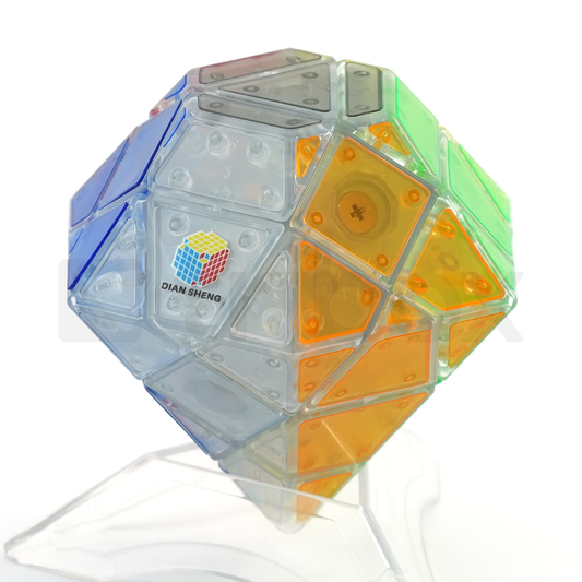DianSheng Diamond 3x3x3 Tiled (Transparent)
