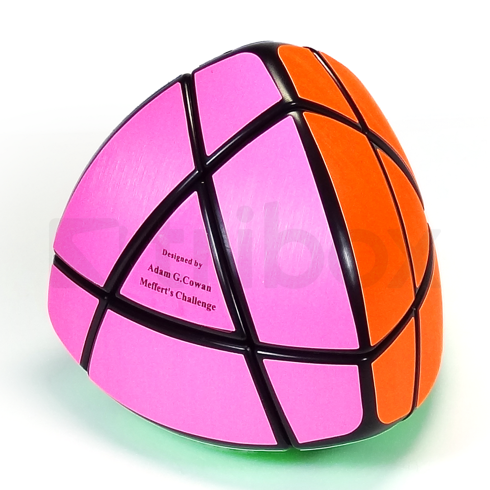 Meffert's Jing's Pyraminx Stickered (Black)