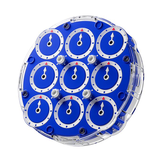 MoYu WeiLong Clock M (Blue)
