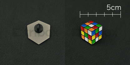 タックピンブローチ Scrambled 3x3x3