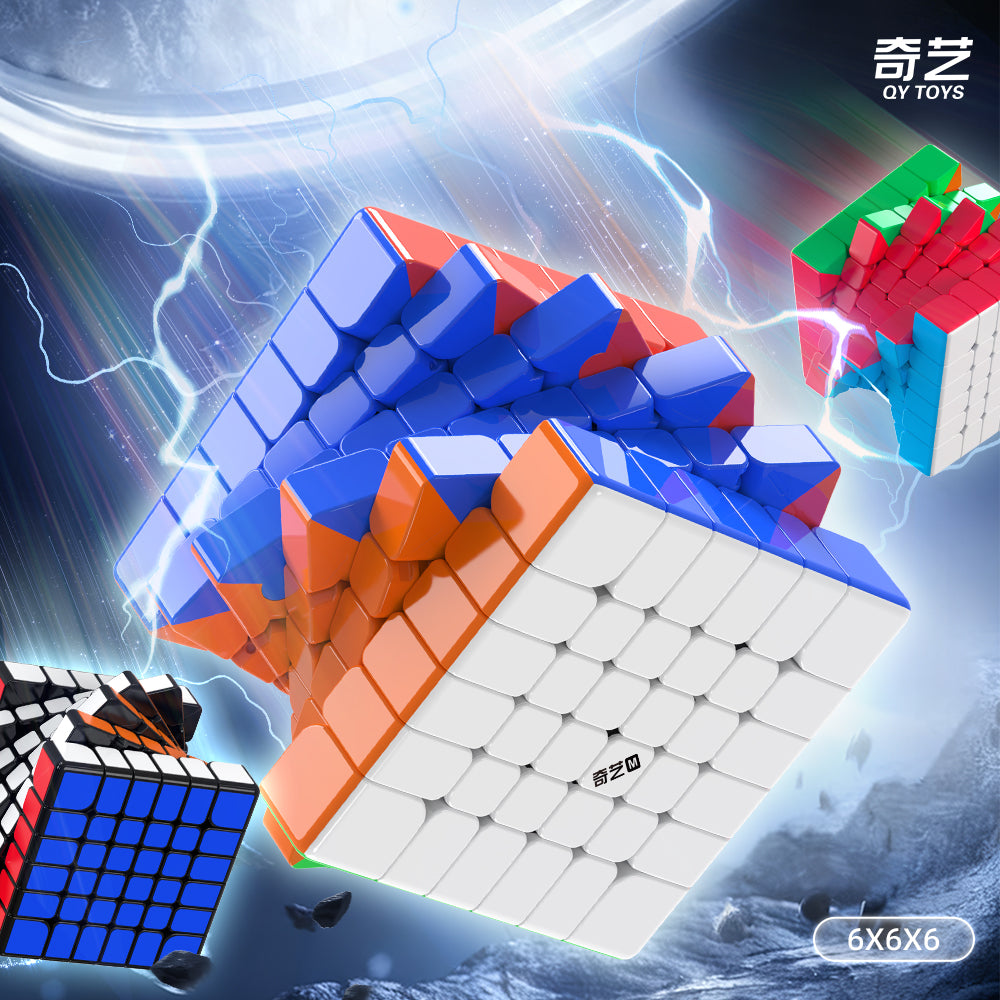 QiYi Warrior 6x6x6 M UV-Coated