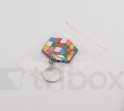 ソフトキーホルダー Scrambled 3x3x3