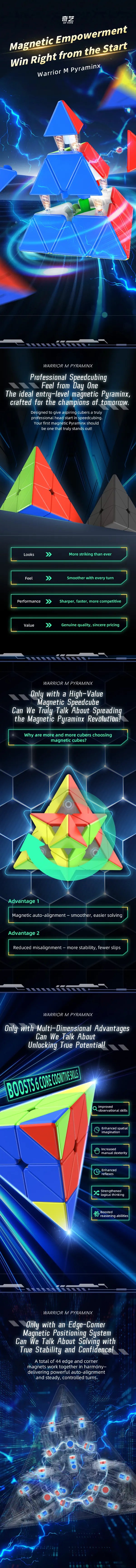 QiYi Warrior Pyraminx M メーカー製品情報 1