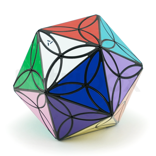 AJ Clover Icosahedron 20-Color Stickered