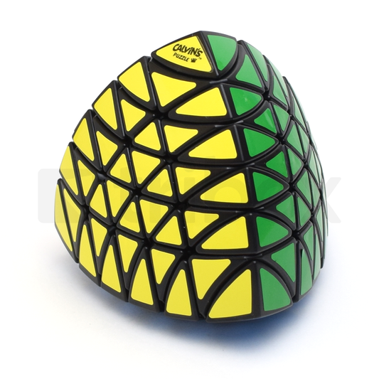 Calvin's Timur Royal Pyraminx Stickered (Black)