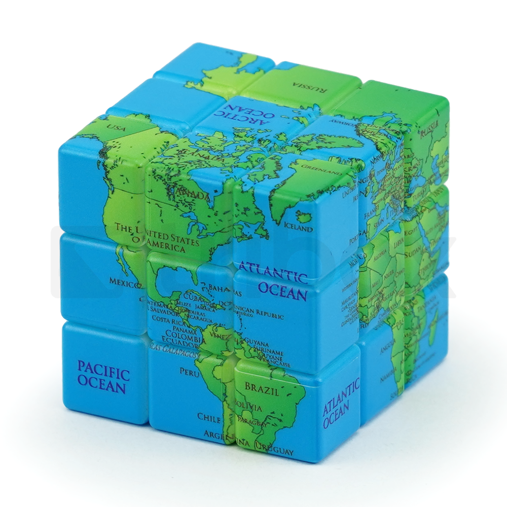 Calvin's World Map 3x3x3 (Terrain)