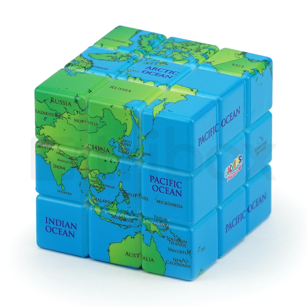 Calvin's World Map 3x3x3 (Terrain)