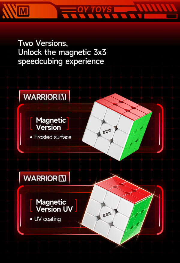 QiYi Warrior 3x3x3 M UV-Coated メーカー製品情報 9