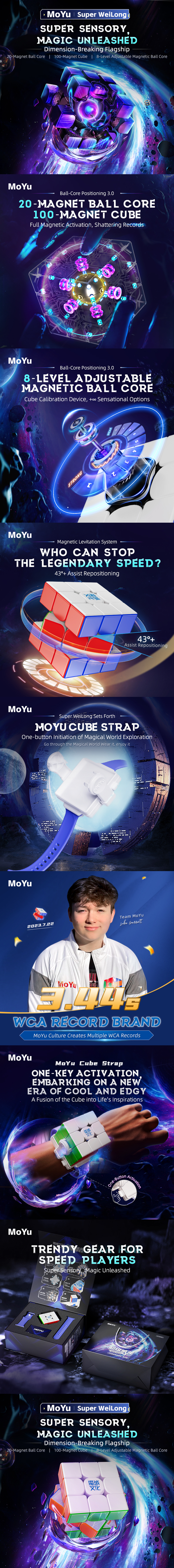 MoYu Super WeiLong MC UV-Coated + Cube Strap メーカー製品情報 1