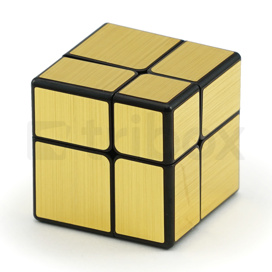 QiYi 2x2x2 Mirror Cube Stickered (Gold)
