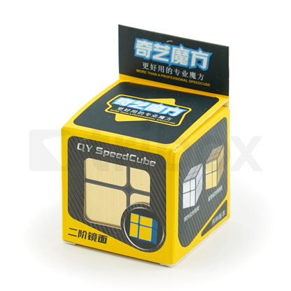 QiYi 2x2x2 Mirror Cube Stickered (Silver)
