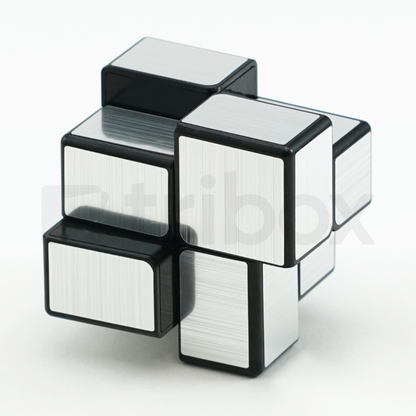QiYi 2x2x2 Mirror Cube Stickered (Silver)