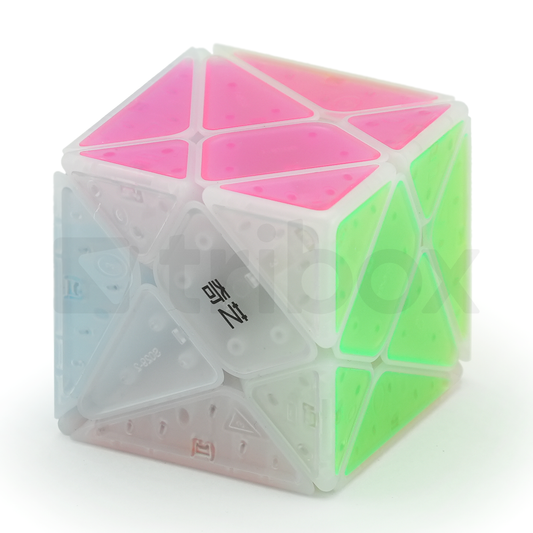 QiYi Axis Cube S Tiled (Icy Amber)
