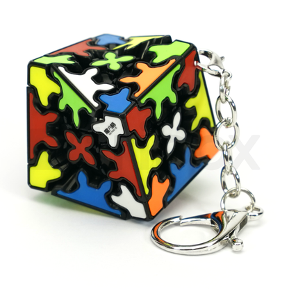 QiYi Gear Cube Keychain Tiled