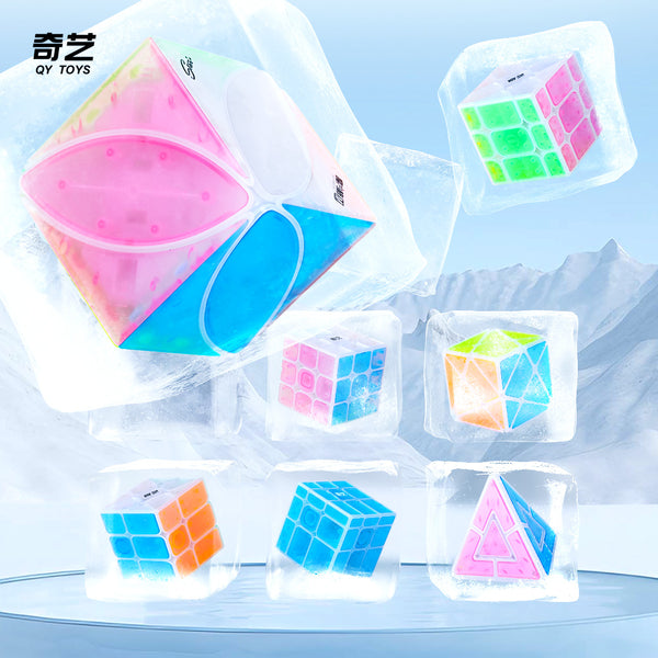 QiYi QiMeng 3x3x3 V3 Tiled (Icy Amber) メーカー製品情報 2
