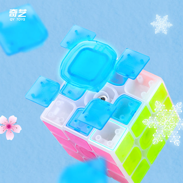 QiYi QiMeng 3x3x3 V3 Tiled (Icy Amber) メーカー製品情報 3