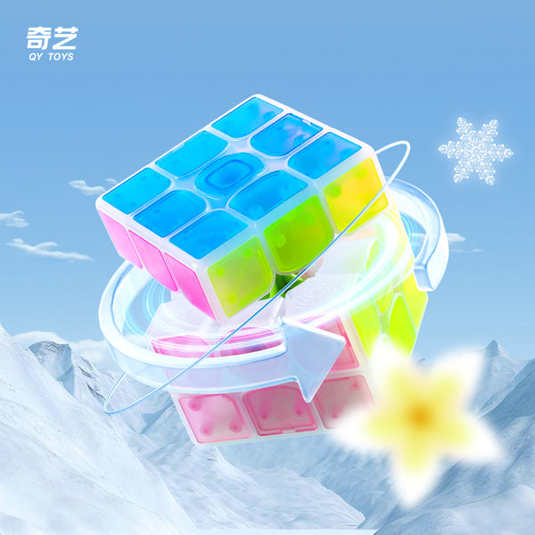 QiYi QiMeng 3x3x3 V3 Tiled (Icy Amber) メーカー製品情報 5