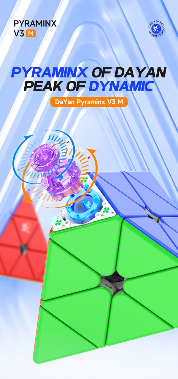 DaYan Pyraminx V3 Maglev MC UV-Coated メーカー製品情報 1