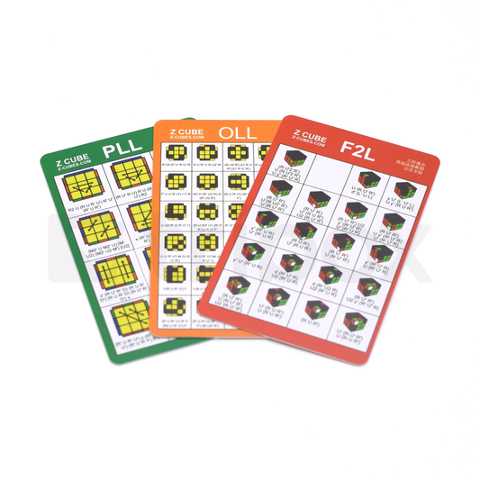 Z-CUBE CFOP Card