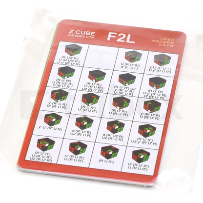 Z-CUBE CFOP Card