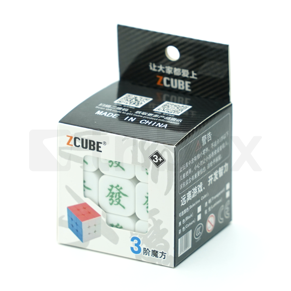 Z-CUBE 麻雀 3x3x3 2018 (Transparent)